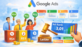 Como funcionam os leilões do Google Ads (e o que realmente define quem aparece primeiro) Como funcionam os leilões do Google Ads (e o que realmente define quem aparece primeiro)